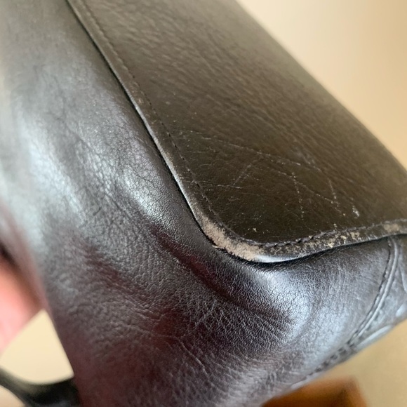 Brighton Black Embossed Shoulder Bag - Picture 13 of 16